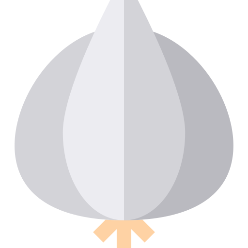 Garlic Basic Straight Flat icon