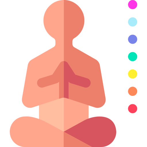 medytacja Basic Rounded Flat ikona