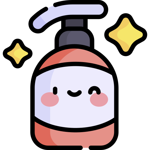 액체 비누 Kawaii Lineal color icon