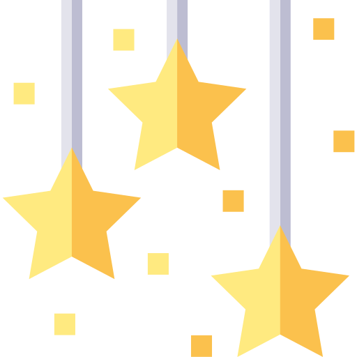 star Basic Straight Flat Icône