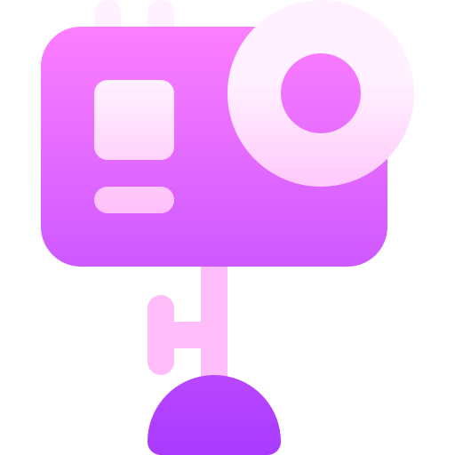 actie camera Basic Gradient Gradient icoon