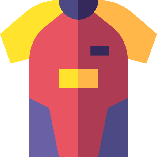jersey Basic Straight Flat icono