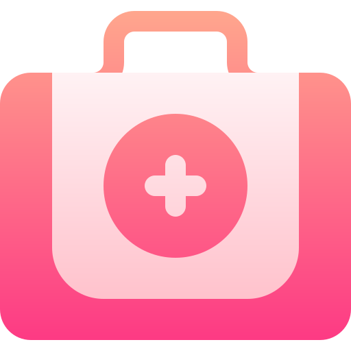 First aid kit Basic Gradient Gradient icon