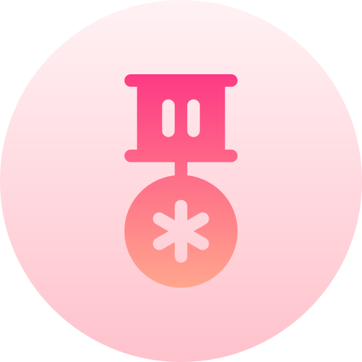 Medal Basic Gradient Circular icon