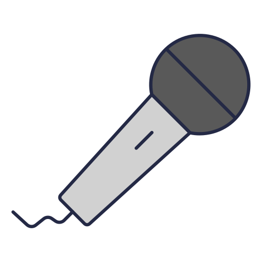 mikrofon Dinosoft Lineal Color icon