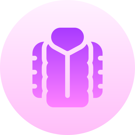 ジャケット Basic Gradient Circular icon