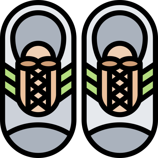 Shoes Meticulous Lineal Color icon