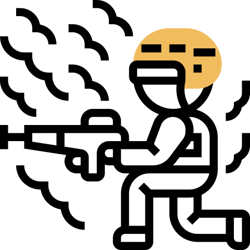 歩兵 Meticulous Yellow shadow icon