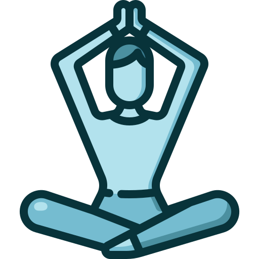 yoga Generic Outline Color icono