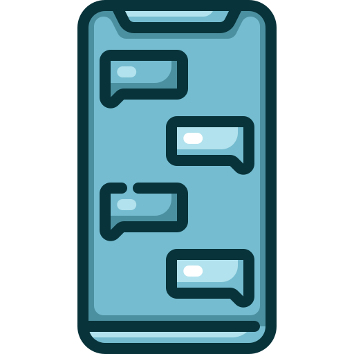 smartphone Generic Outline Color icon