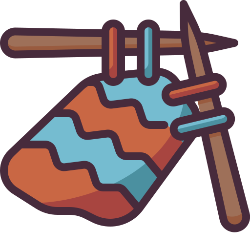 Knitting Generic Outline Color icon