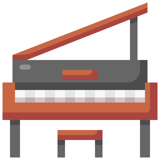 ピアノ Generic Flat icon