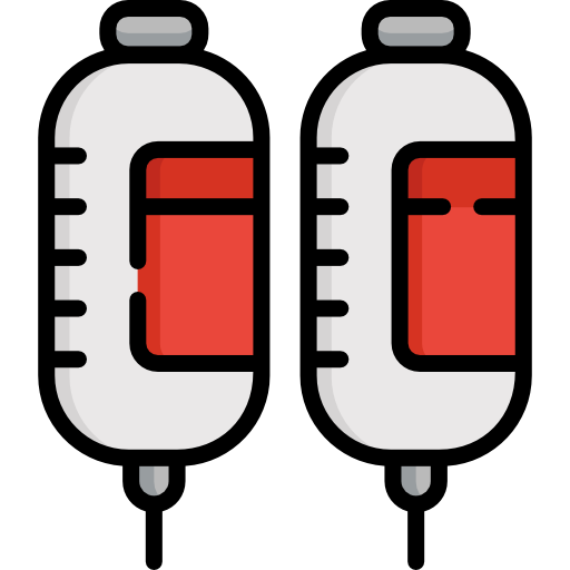 bloedtransfusie Special Lineal color icoon