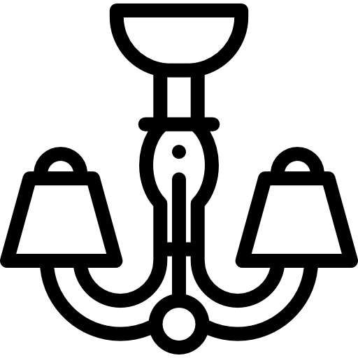 램프 Detailed Rounded Lineal icon