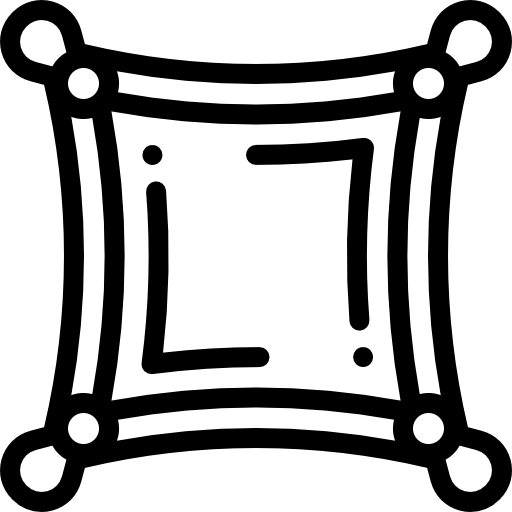 베개 Detailed Rounded Lineal icon