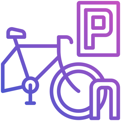 Bicycle parking Generic Gradient icon