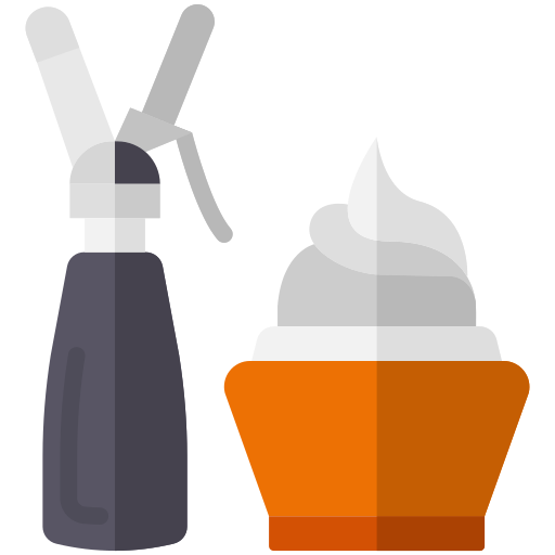 ホイップクリーム Generic Flat icon