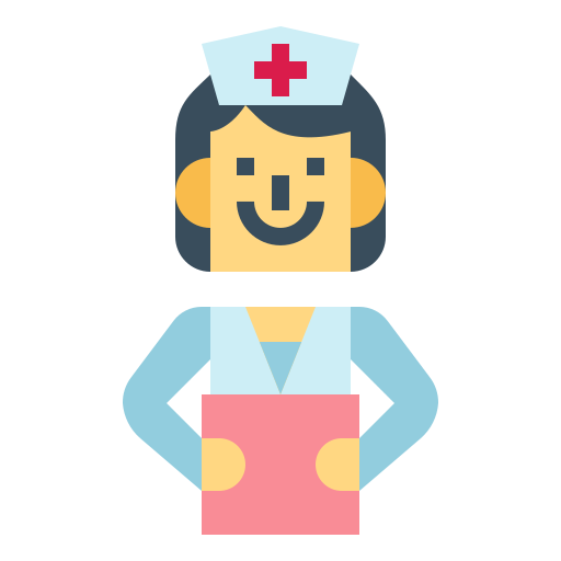 看護婦 Smalllikeart Flat icon
