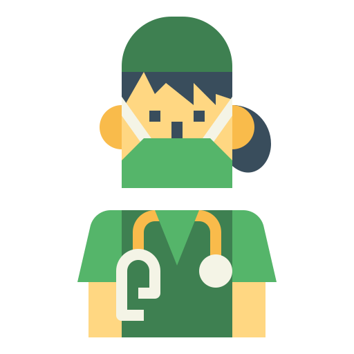 enfermero Smalllikeart Flat icono