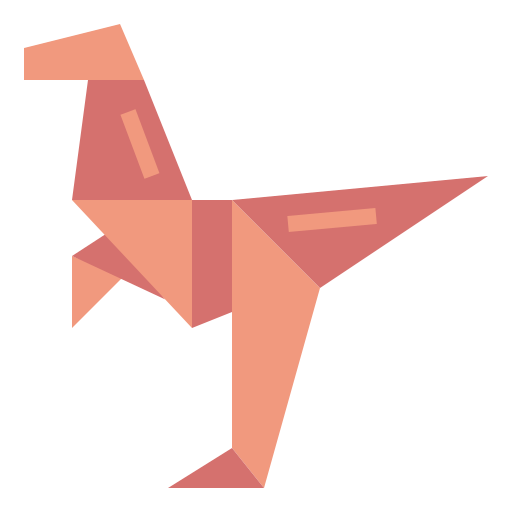 Dinosaur Smalllikeart Flat icon