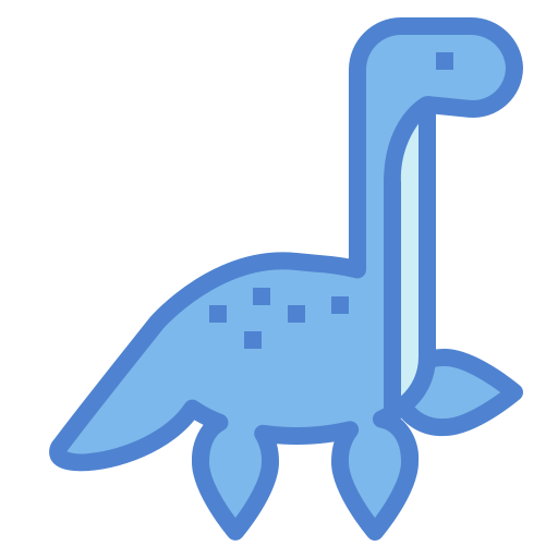 ネス湖の怪獣 Generic Blue icon