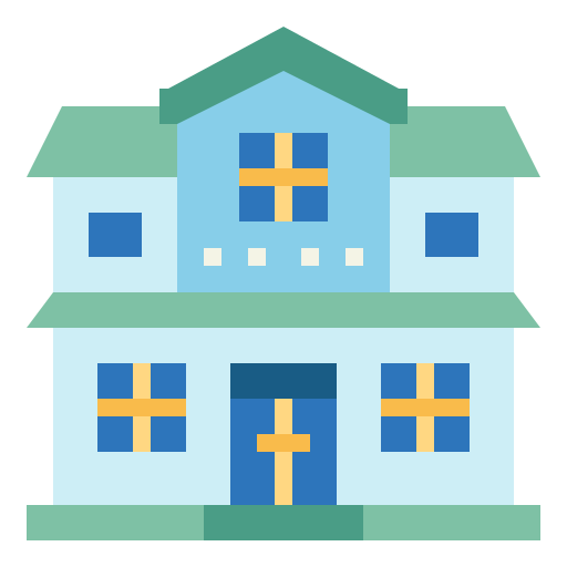 집 Smalllikeart Flat icon