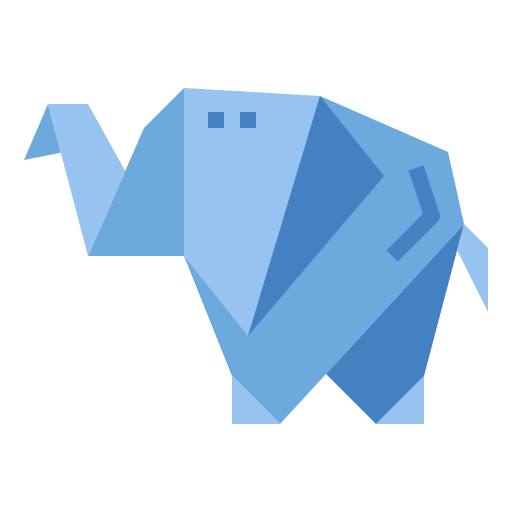 Elephant Smalllikeart Flat icon