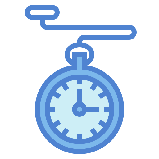 Карманные часы Generic Blue иконка