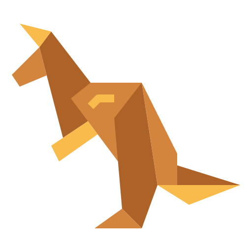 kangur Smalllikeart Flat ikona