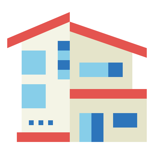 House Smalllikeart Flat icon