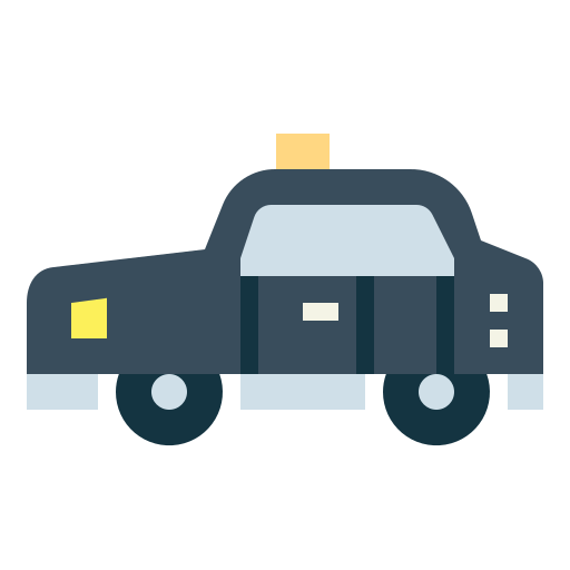 Cab Smalllikeart Flat icon