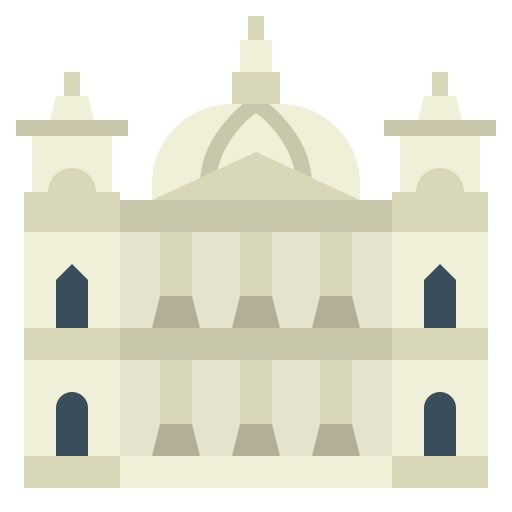 cattedrale di san paolo Smalllikeart Flat icona