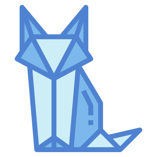 raposa Generic Blue Ícone