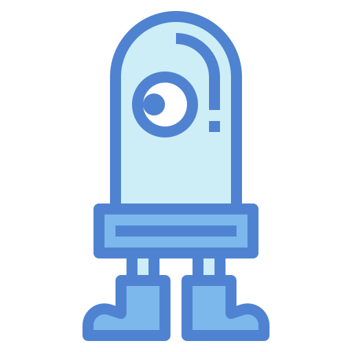 extraterrestre Generic Blue icono