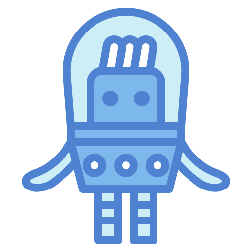 ruimtepak Generic Blue icoon