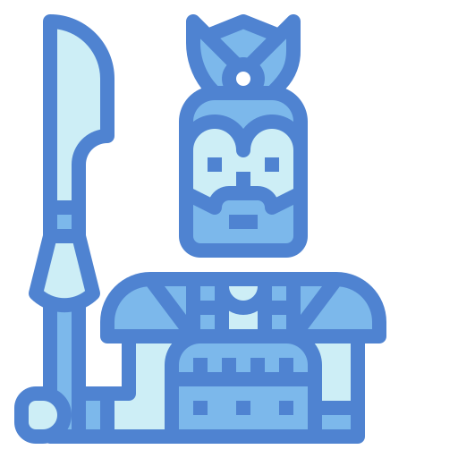 戦士 Generic Blue icon