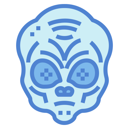hoofd Generic Blue icoon