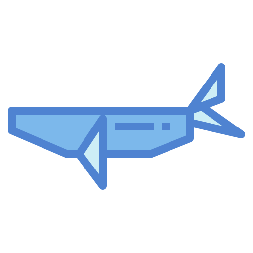 ballena Generic Blue icono