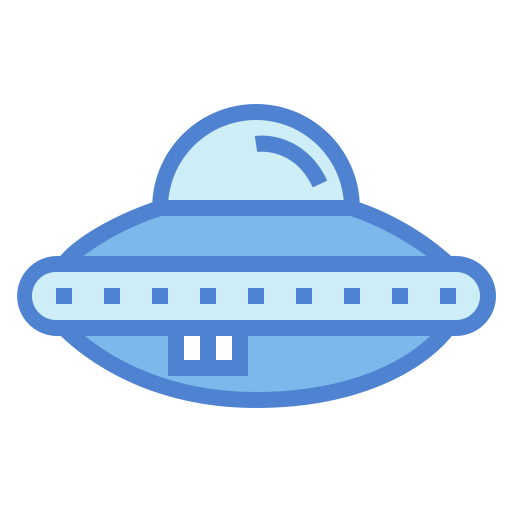 ufo Generic Blue icona