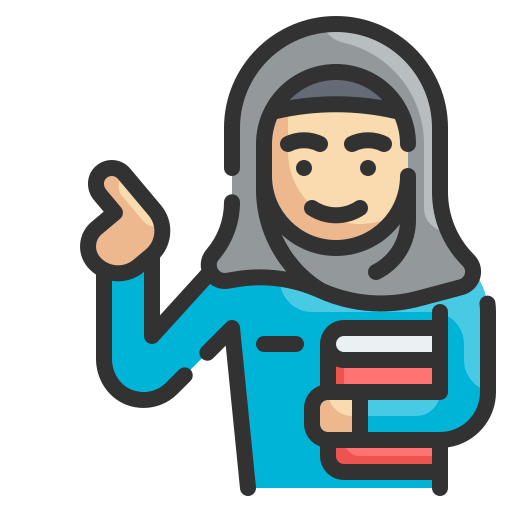 hidżab Wanicon Lineal Color ikona