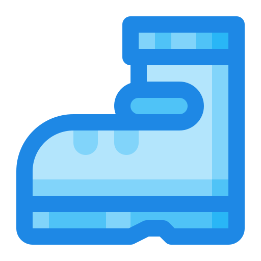 하이킹 부츠 Generic Blue icon