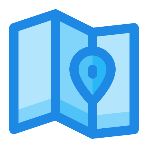 Map Generic Blue icon