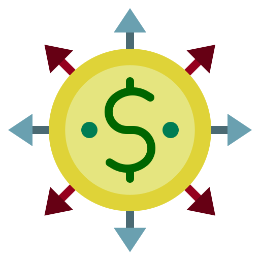 przepływ pieniędzy Generic Flat ikona