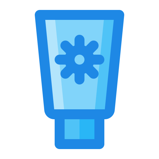 Sun cream Generic Blue icon