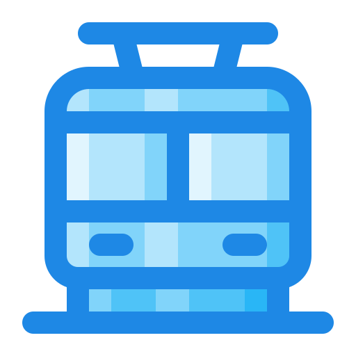 機関車 Generic Blue icon