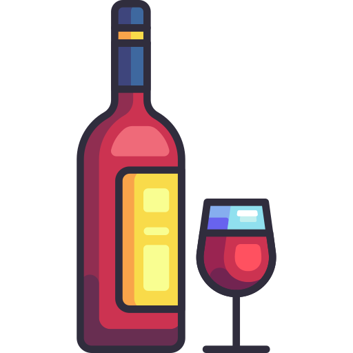 ワイン Generic Outline Color icon