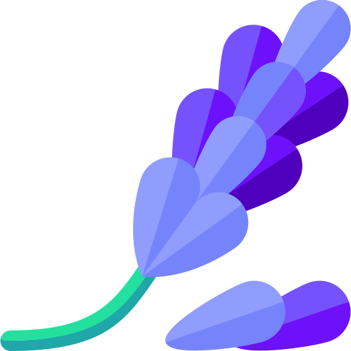 Lavender Basic Rounded Flat icon
