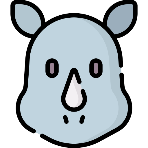 Rhinoceros Special Lineal color icon