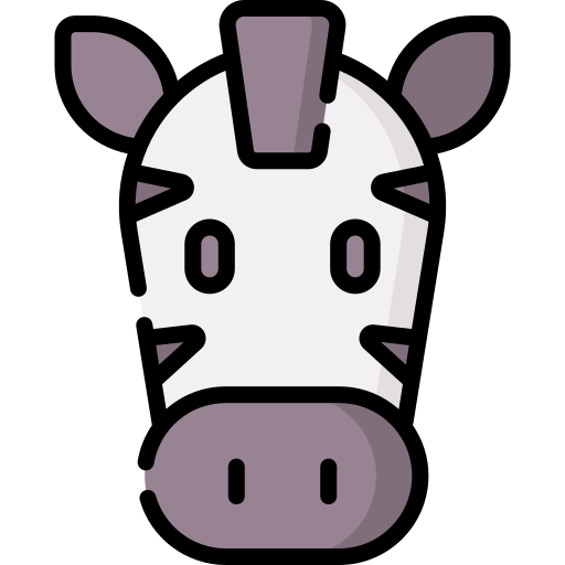Zebra Special Lineal color icon