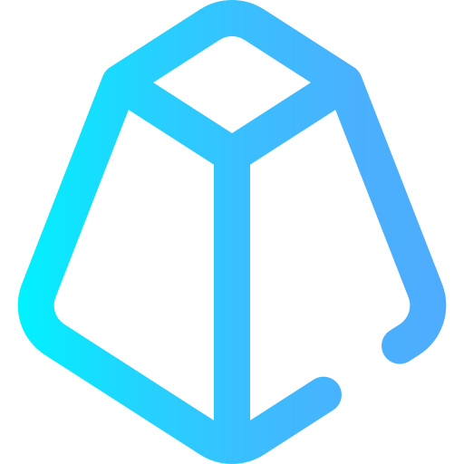 피라미드 Super Basic Omission Gradient icon